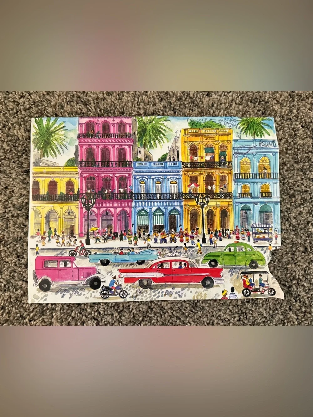 Galison Cuba 1000 Piece Puzzle